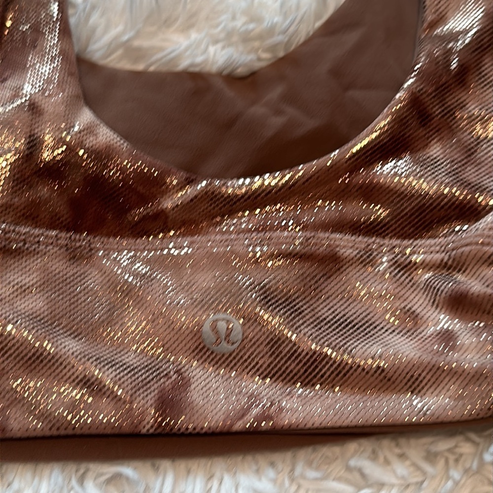 Lululemon | align bra A/B shine reversible | size 4 - Picture 4 of 8